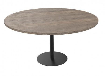 Table  Ø 160 pied métal